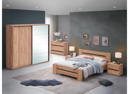 Setfoto - Bed Erwin 140x200cm
