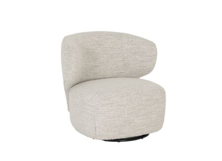 Draaifauteuil 80x81x70cm - katoen - merino katoen