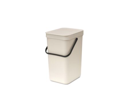 Vuilnisbak Sort & Go Brabantia 12L - soft beige