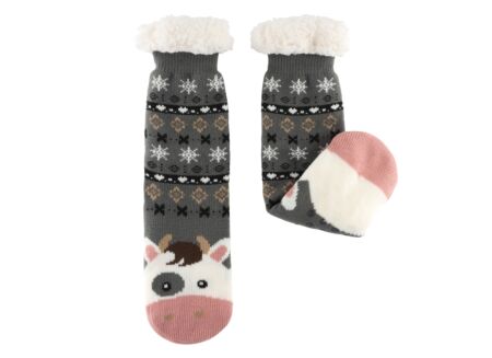 Sokken Sherpa Vache