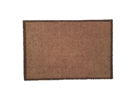 Deurmat Eco-clean 58x39cm polyamide bruin