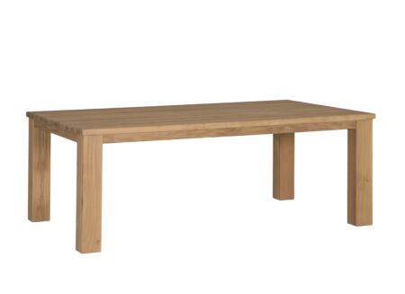 Tafel Amarillo 220x100cm - eik massief - naturel
