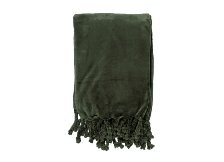 Plaid Florijn 150x200cm polyester groen