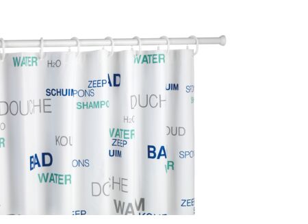 Douchestang 70/115cm wit
