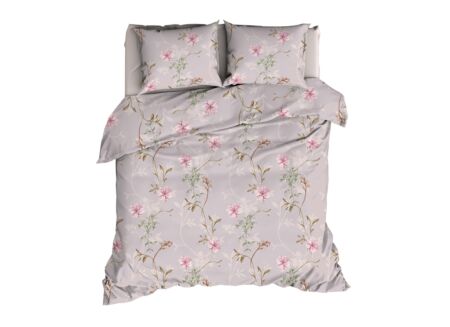 Dekbedovertrek Raisa 240x200/220cm - satijn - rose