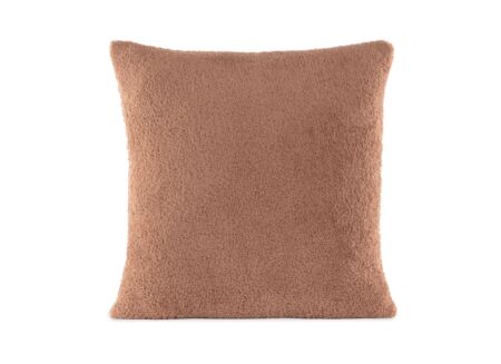 Kussen Cocoon 45x45cm - polyester - bruin