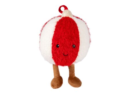 Deurstopper Xmas Ball 27x27x40cm - stof - multicolor