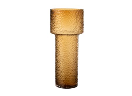 Vaas Betty H45cm - glas - bruin