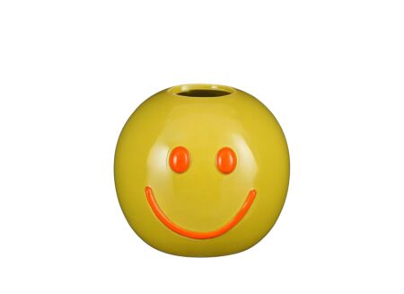 Vaas Duke Smiley H16,5cm - dolomiet - oker