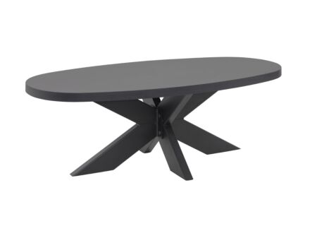 Salontafel Raphael ovaal zwart