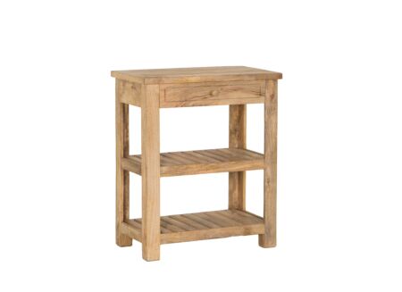 Wandtafel Levente 76x45cm - mango massief - naturel