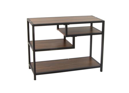 Tv-meubel Jackson 152cm - MDF - walnoot
