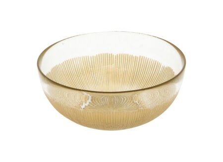 Kom Celeste Ø15cm - glas - goud