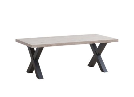 Tafel Eureka 220x95cm - meubelplaat - natural oak