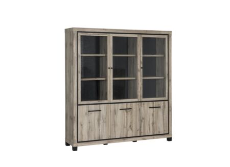 Vitrinekast Elegance 191cm - decor - canada oak