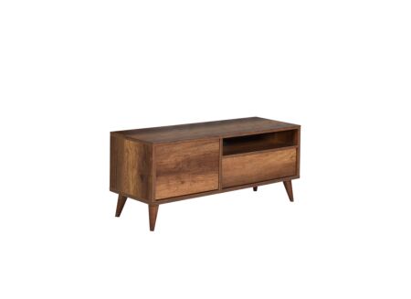Tv-meubel Sucre 120cm - melamine - walnoot