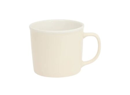 Mok Nature 38cl - porselein - crème