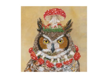 Serviette Pageant Queen 33x33cm - papier - multicolor - 20 stuks