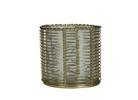 Windlicht Champagne