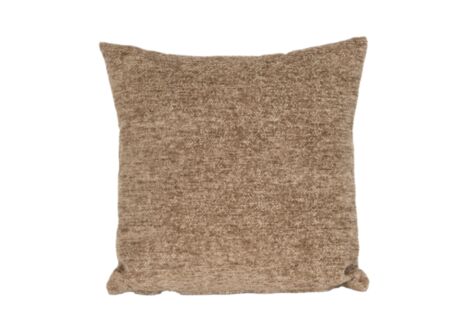 Kussen Udine 45x45cm - stof - mokka