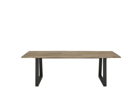 Tafel Woodshed 240x100cm - sheesham massief - naturel