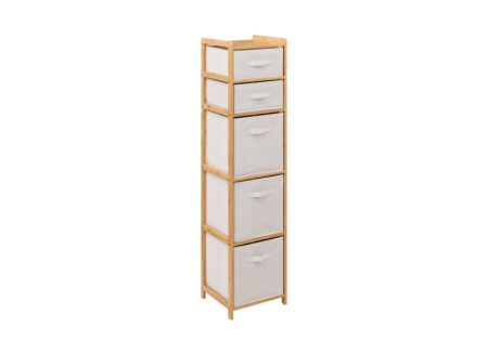 Ladekast Tidy 35x33x144,3cm - bamboe - naturel