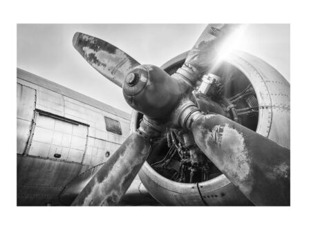 Print op glas Aircraft 100x150cm