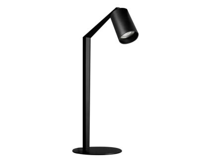 Tafellamp GU10 H42,7cm - aluminium - zwart