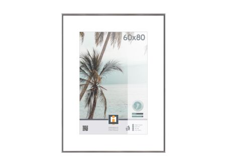 Fotokader Kyoto 80x60cm - kunststof & glas - zilver
