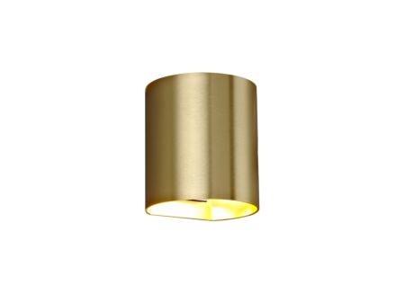 Wandlamp goud 40W