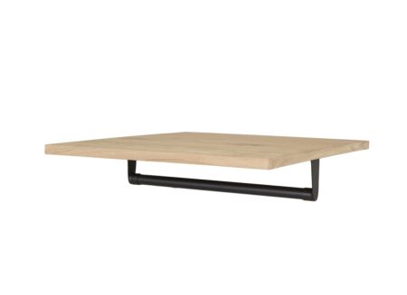 Kastaccessoires Holmes roede en plank MDF en eik fineer naturel