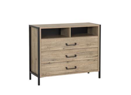 Commode Oriental Tree 109,4x41,5x90,7cm - meubelplaat - bartex eik