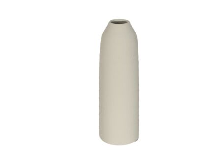 Vaas Nama H56cm - terracotta - wit