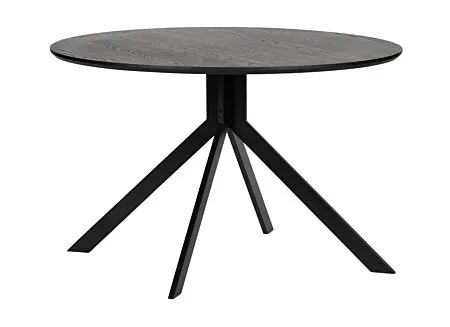 Table ronde Ø120cm - Table ronde Ø120cm - MDF - noir