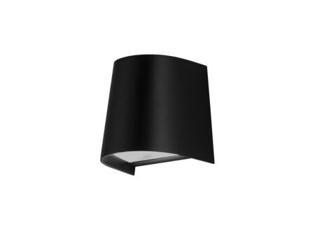 Wandlamp zwart 7W GU10