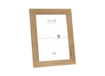 Fotokader S45SH2  18x13cm - hout & glas - bruin