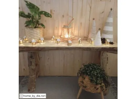 Foto ambiance - Porte-bougie H16cm