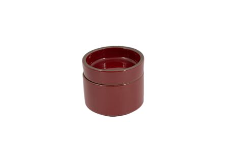 Aperoset Sharing Ø6cm - keramiek - vintage marroon set van 2