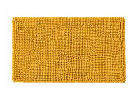 Badmat Essential 80x50cm - polyester - oker
