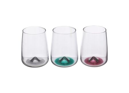 Glas Pac'eau 36cl - glas - transparant set van 3