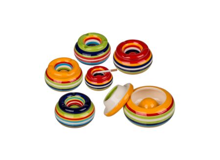 Asbak Stripes Ø11cm