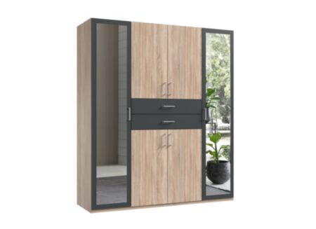 Kleerkast Diver 180cm - decor - sonoma eik & grafit