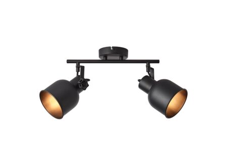 Opbouwspot Rolet met 2 spots 2x18W E14
