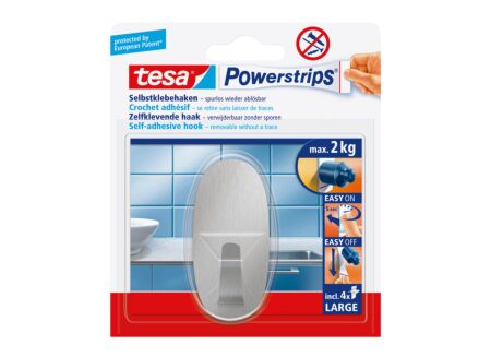 Zelfklevende wandhaak tesa 2kg