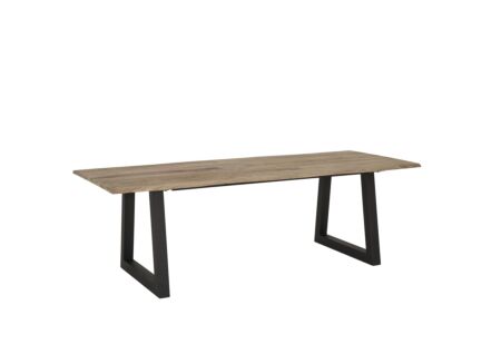Tafel Woodshed 240x100cm - sheesham massief - naturel
