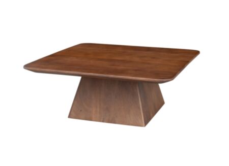 Salontafel Bocadillo 80x80cm - mango massief - bruin