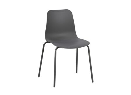 Stoel Crazy 44x47x81cm - kunststof -  grijs