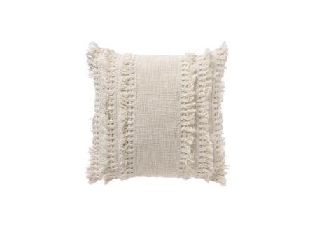 Kussen Fara 45x45cm snow white
