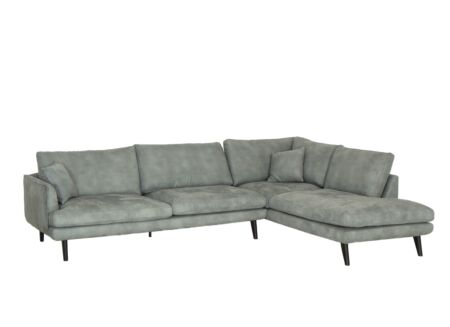 Hoeksalon Chill 300x200cm - stof - turquoise
