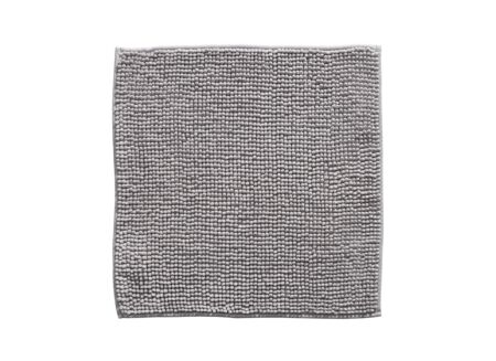 Badmat Indiana 50x50cm - chenille - grijs